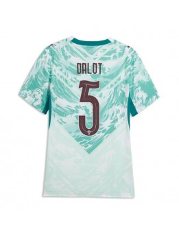 Billige Portugal Diogo Dalot #5 Bortedrakt Dame VM 2026 Kortermet